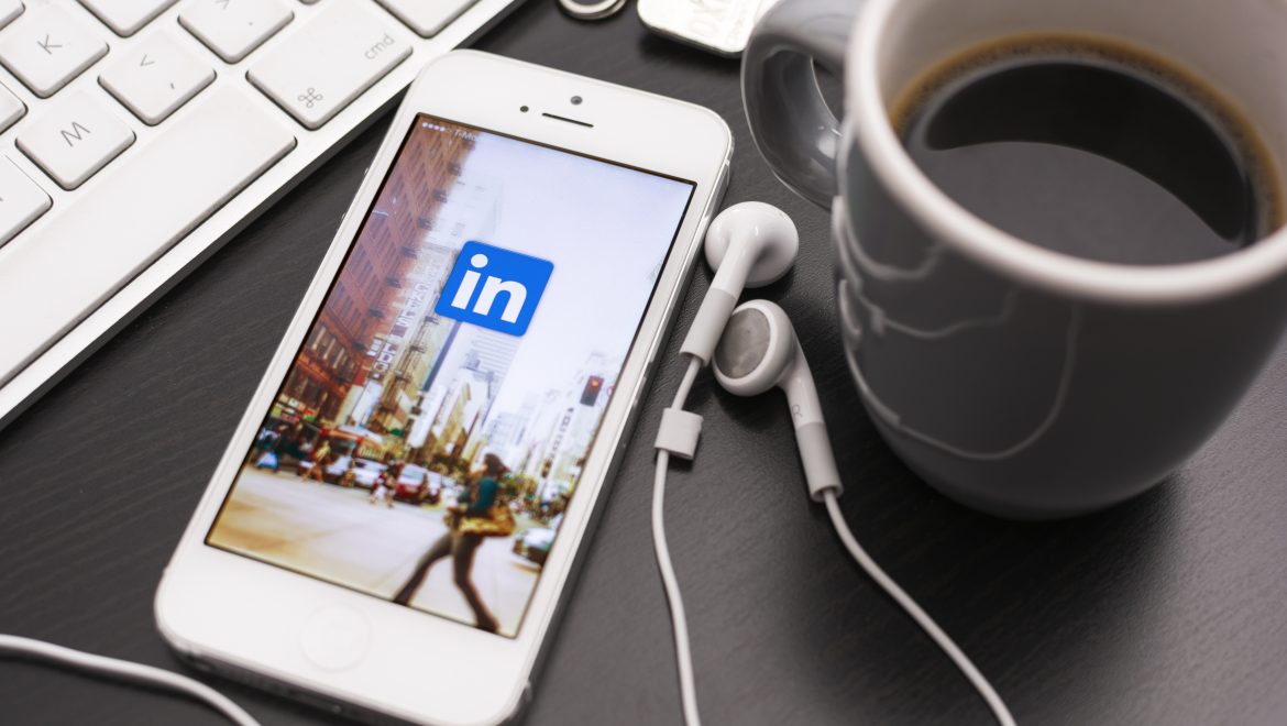 HILVERSUM, NETHERLANDS - JANUARY 28, 2014: Linkedin is a social networking website for people in professional occupations. As of June 2013 more than 259 million users in more than 200 countries.